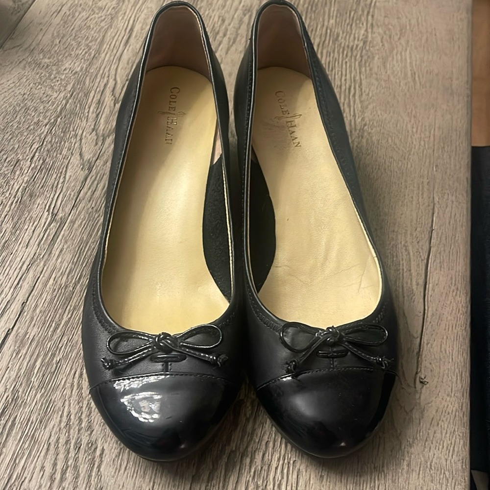 Cole Haan Leather Nike Air leather shoe